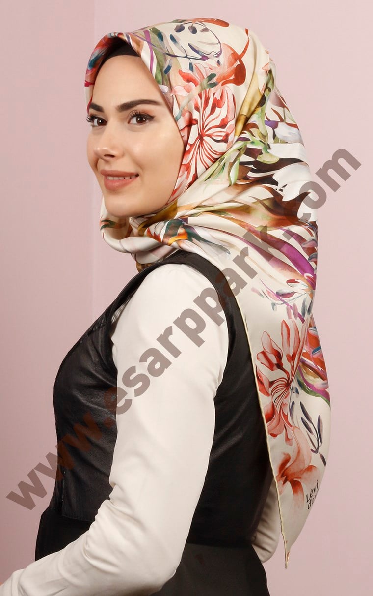 Levidor İpek Eşarp 12545-40