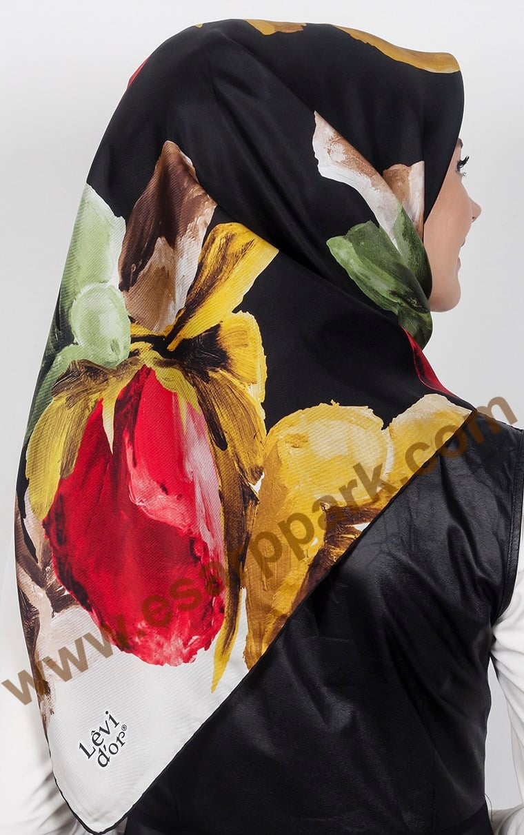 Levidor İpek Eşarp 12546-2