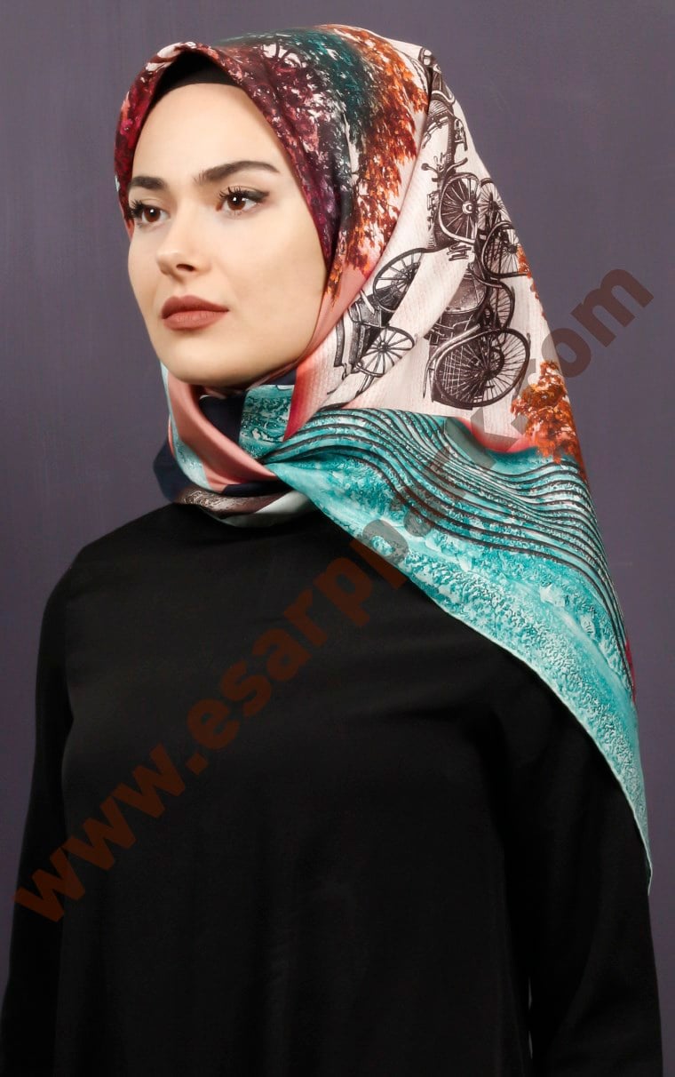 Levidor İpek Eşarp 12547-1