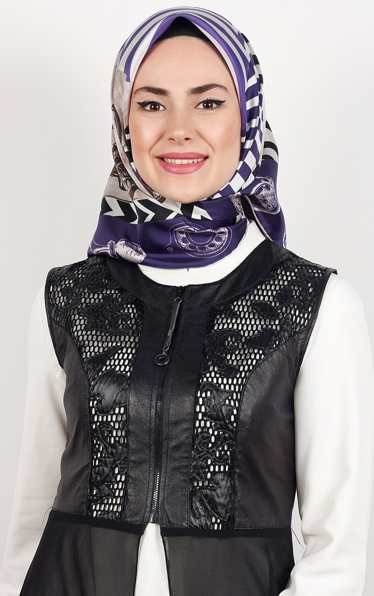 Levidor İpek Eşarp 12548-2