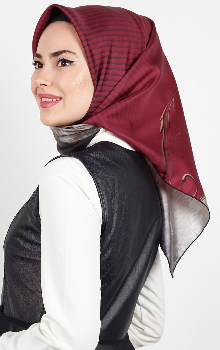 Levidor İpek Eşarp 12549-7