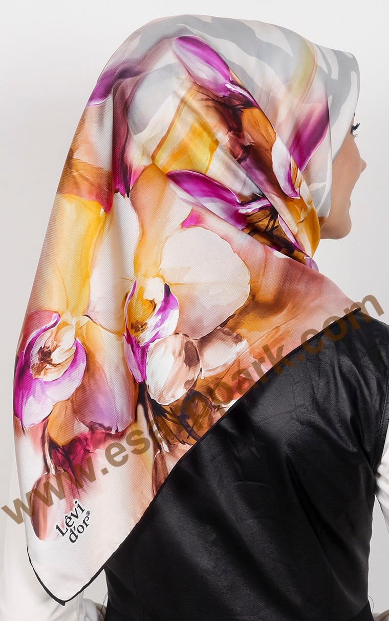 Levidor İpek Eşarp 1259-6