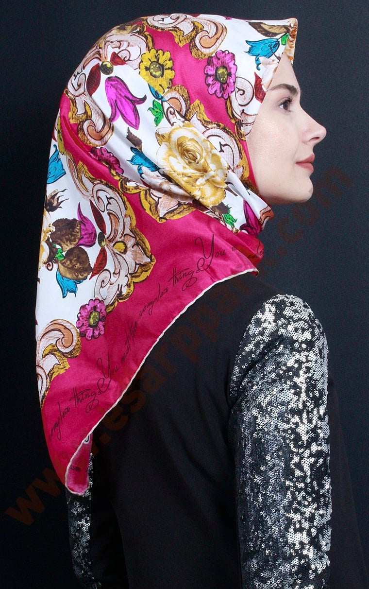 Levidor İpek Eşarp 12641-1