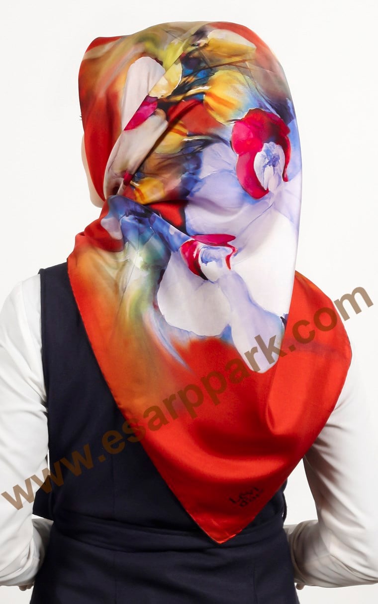 Levidor İpek Eşarp 12643-1