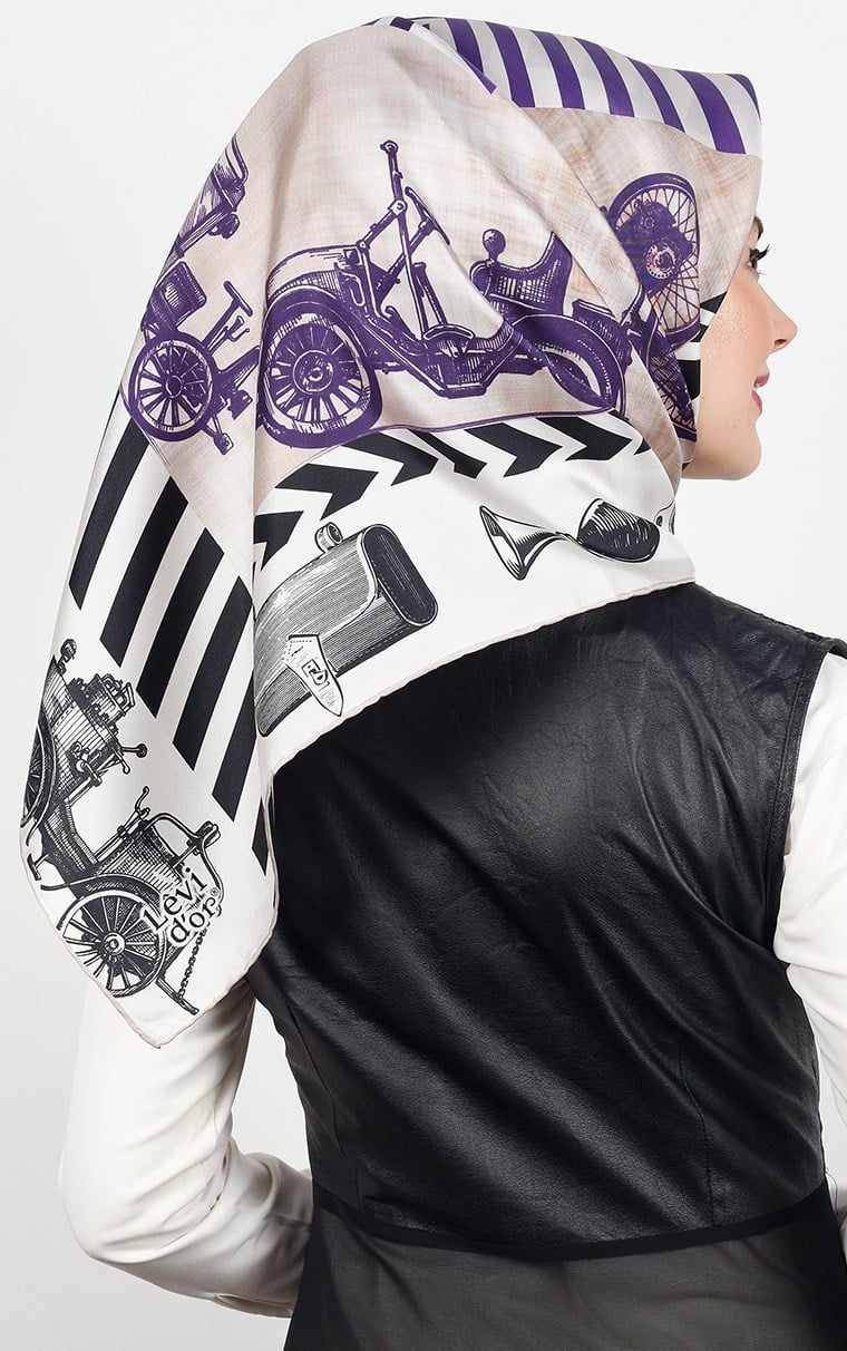 Levidor İpek Eşarp 12647-2