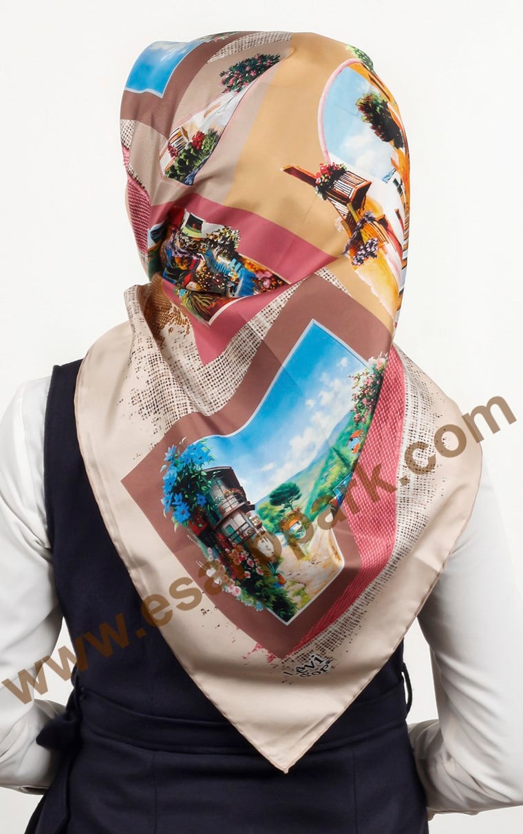 Levidor İpek Eşarp 12649-5