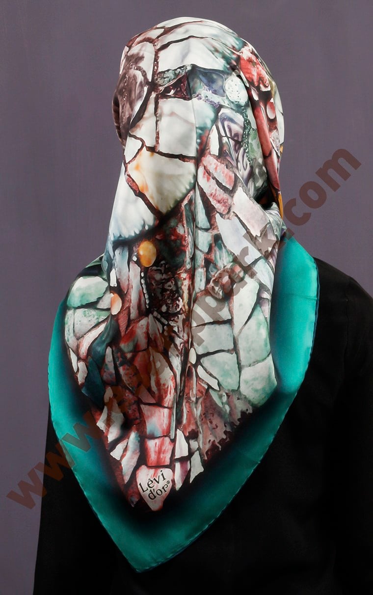 Levidor İpek Eşarp 12659-2