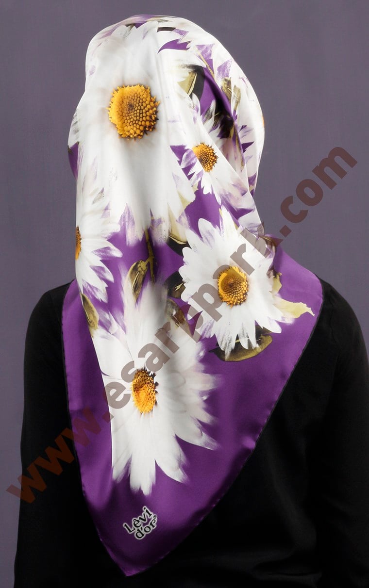Levidor İpek Eşarp 12659-4