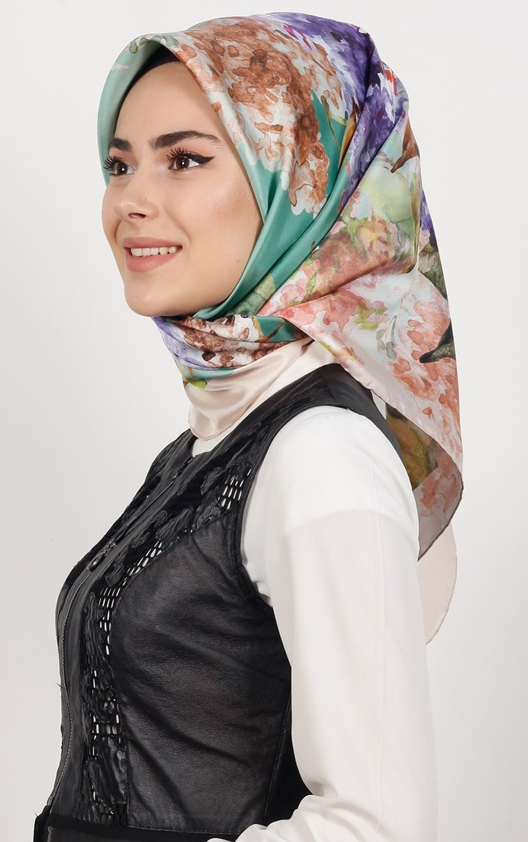 Levidor İpek Eşarp 12660-2