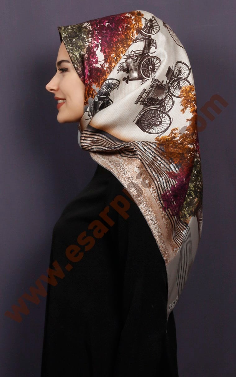 Levidor İpek Eşarp 12660-8