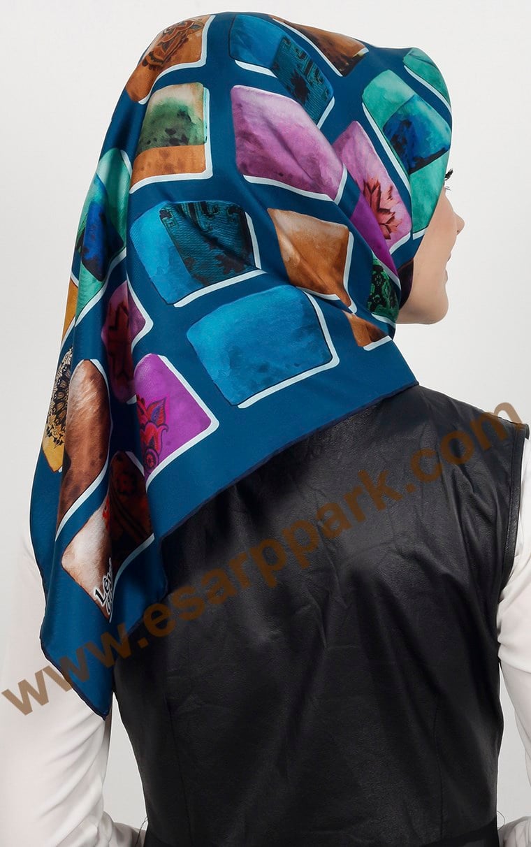 Levidor İpek Eşarp 12661-2