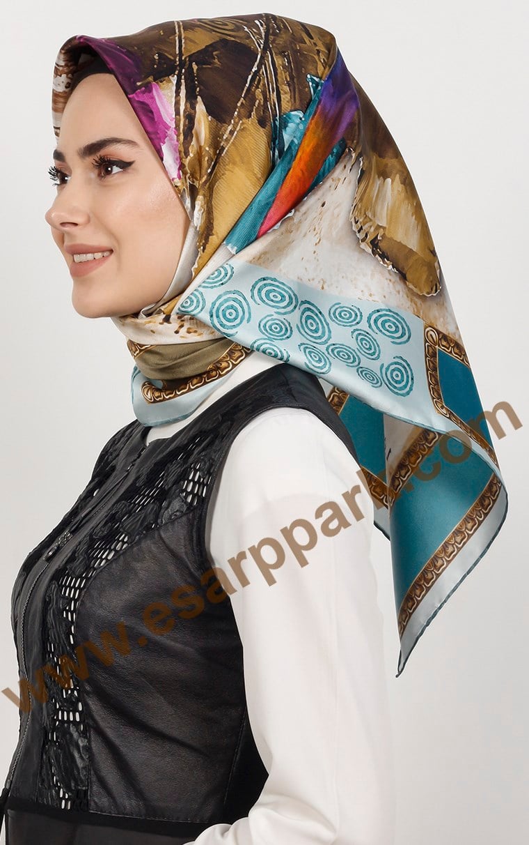 Levidor İpek Eşarp 12665-2