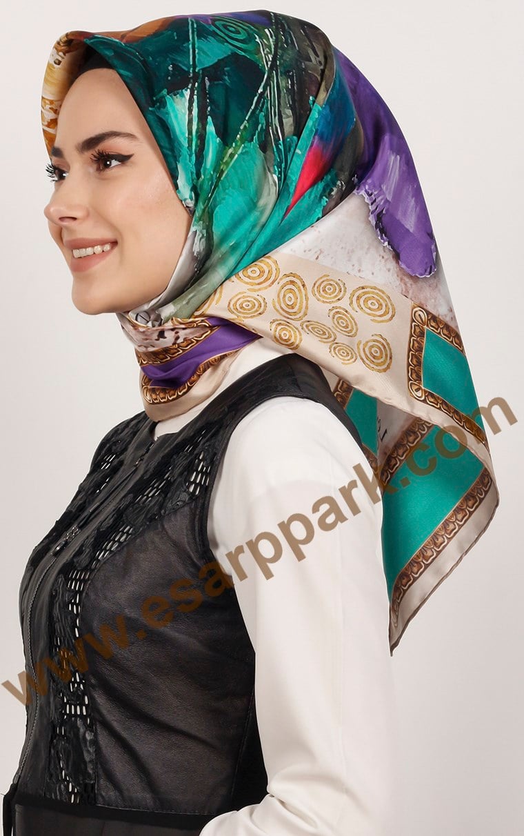 Levidor İpek Eşarp 12665-4