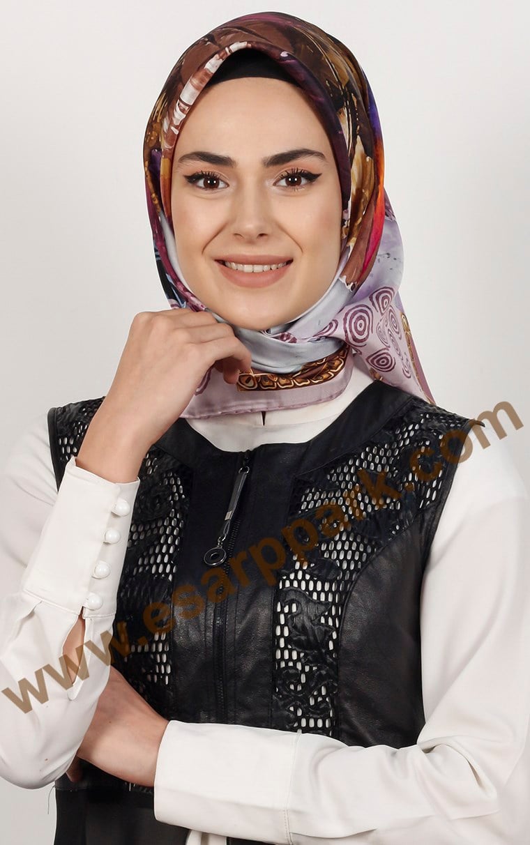 Levidor İpek Eşarp 12665-5