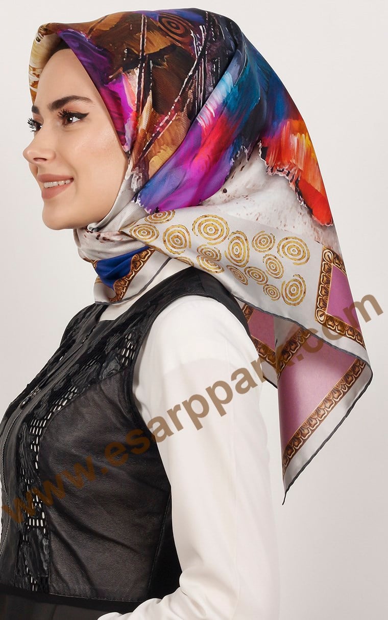 Levidor İpek Eşarp 12665-6