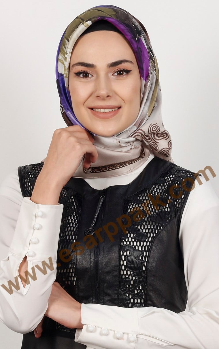 Levidor İpek Eşarp 12665-7