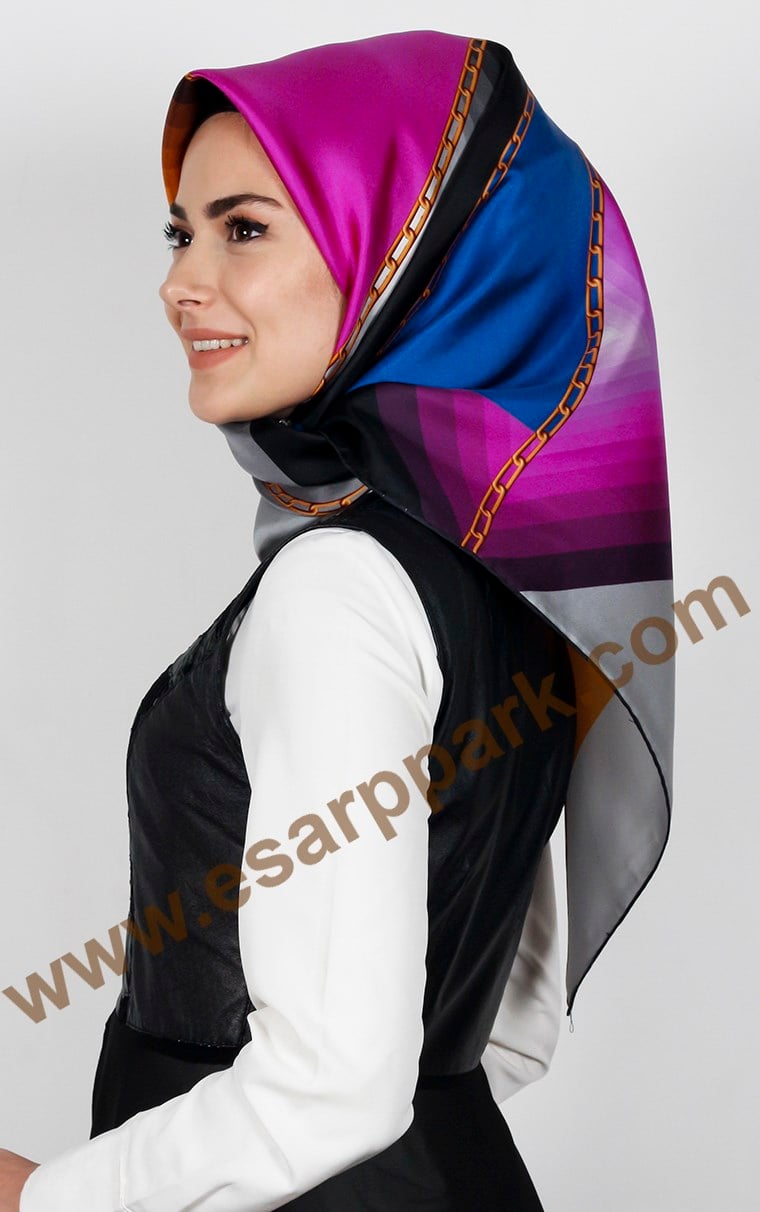 Levidor İpek Eşarp 12668-1
