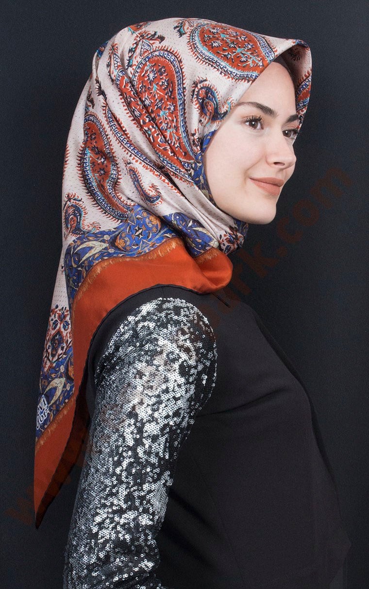 Levidor İpek Eşarp 12671-10