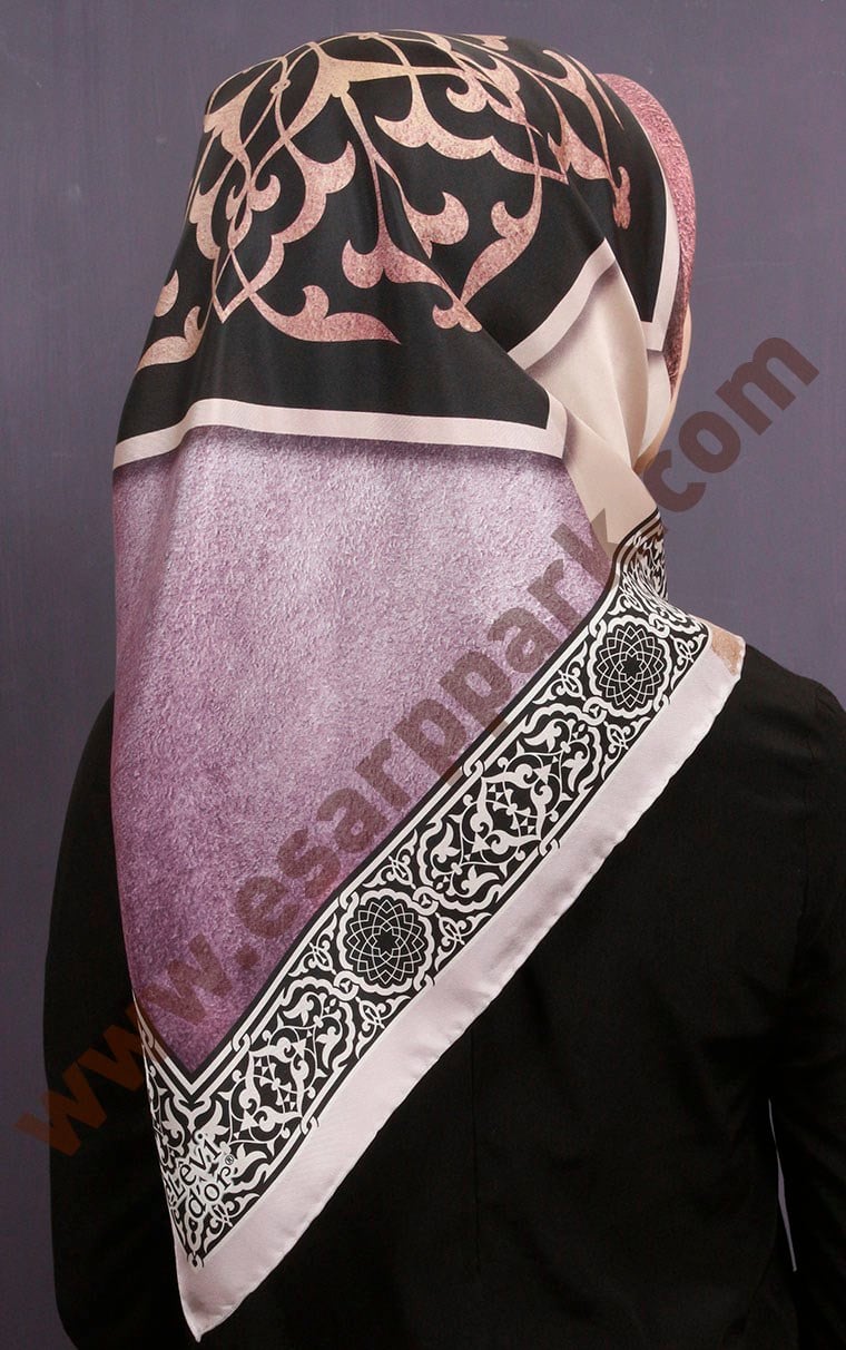 Levidor İpek Eşarp 12672-1
