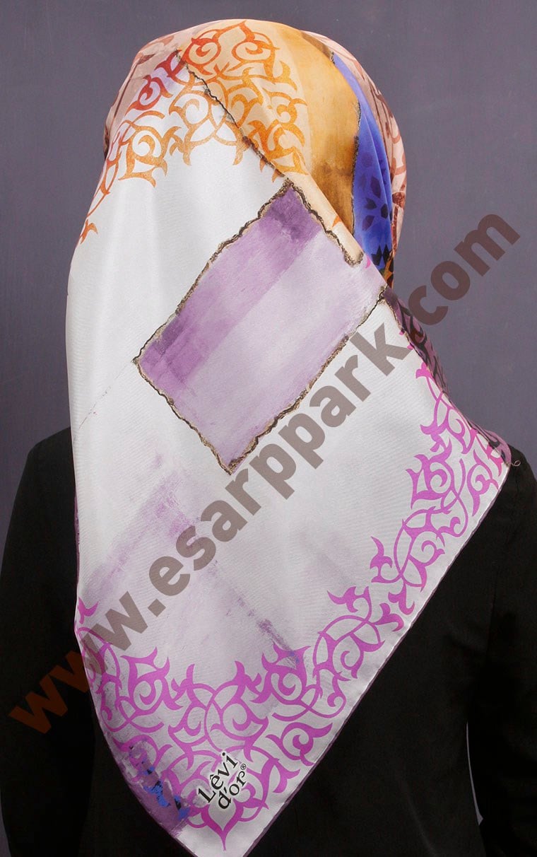 Levidor İpek Eşarp 12672-11