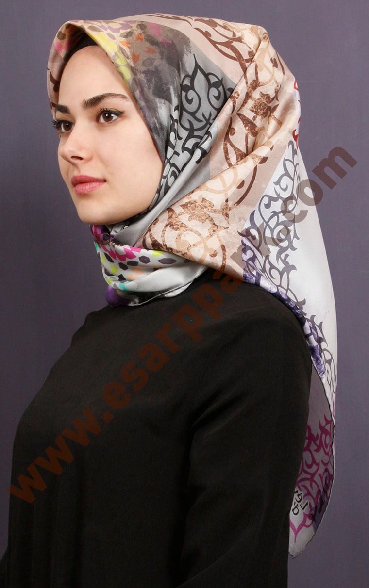 Levidor İpek Eşarp 12672-14