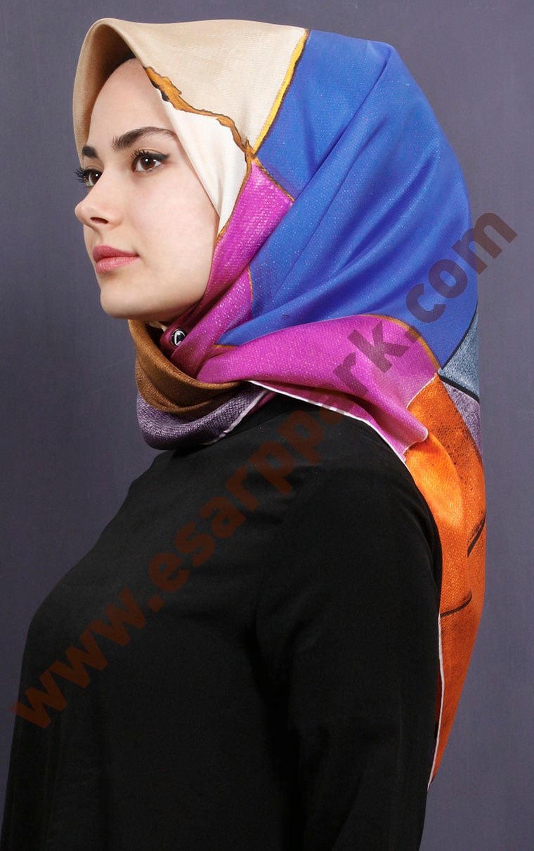 Levidor İpek Eşarp 12672-19