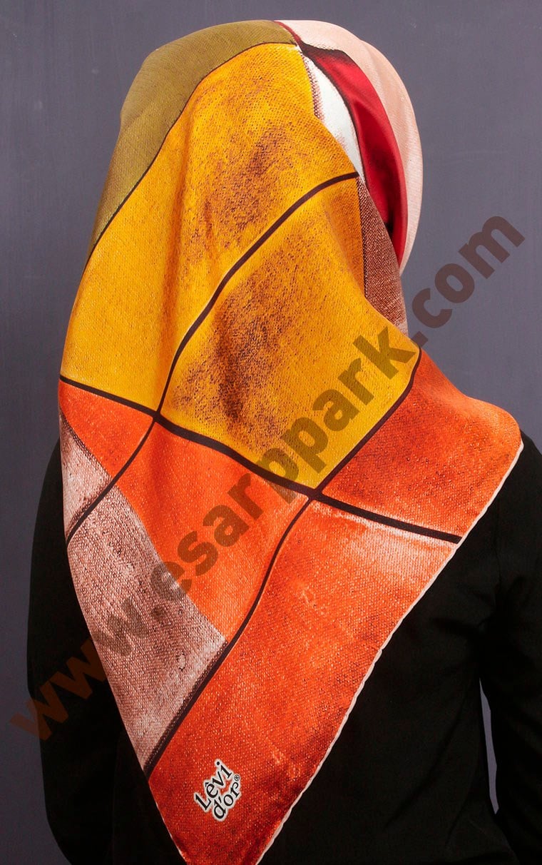 Levidor İpek Eşarp 12672-7