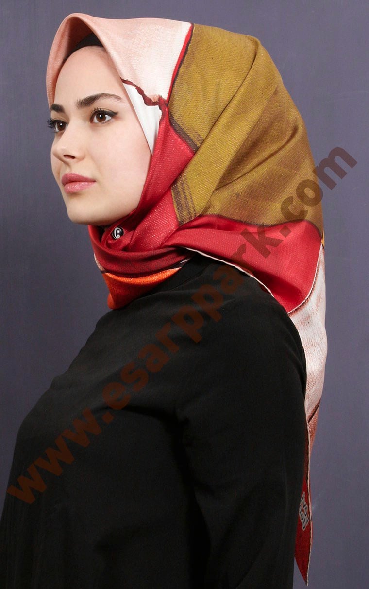 Levidor İpek Eşarp 12672-7