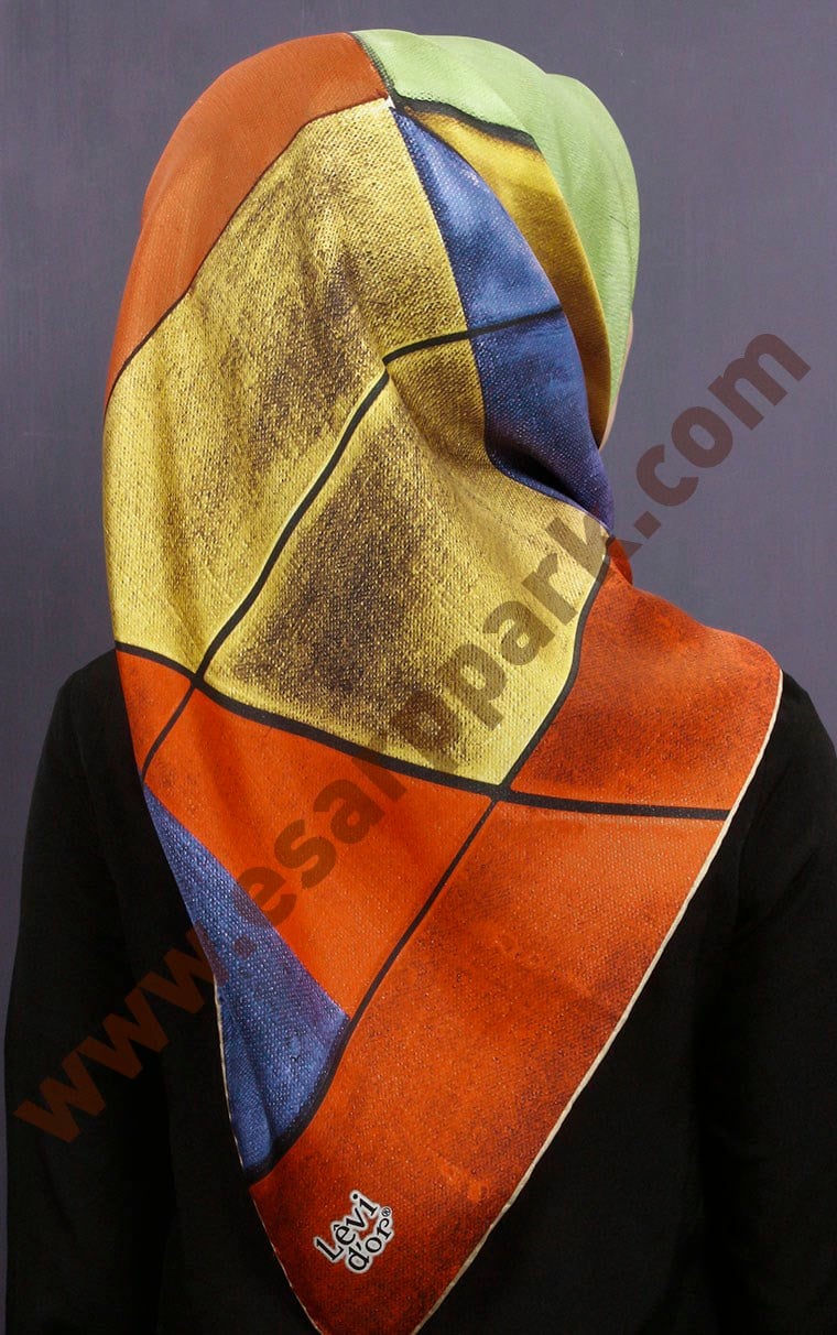 Levidor İpek Eşarp 12672-8