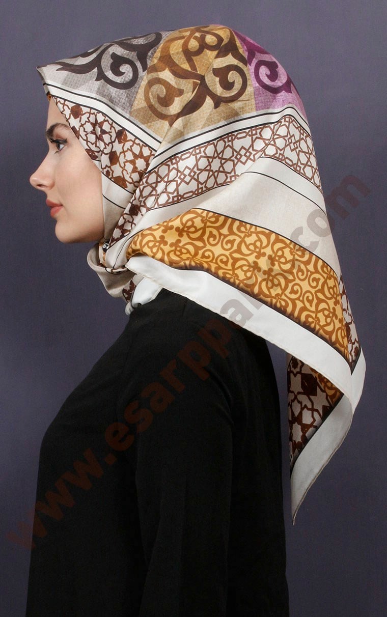 Levidor İpek Eşarp 12673-11