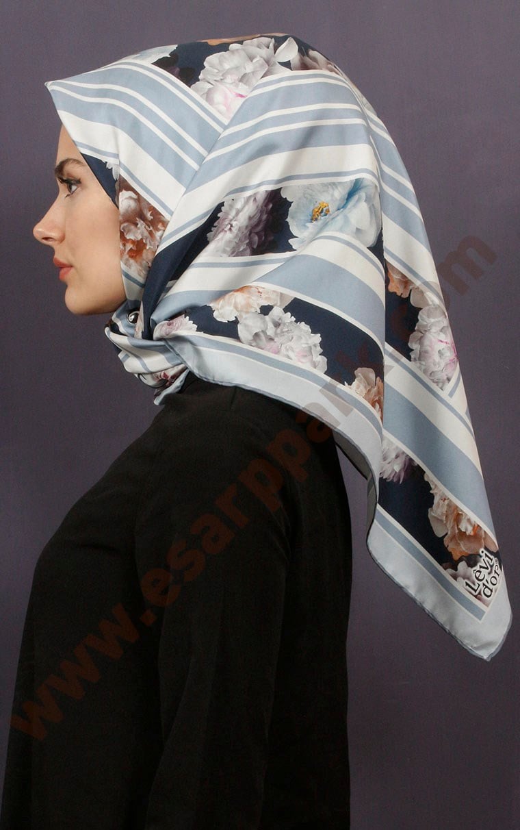 Levidor İpek Eşarp 12673-7