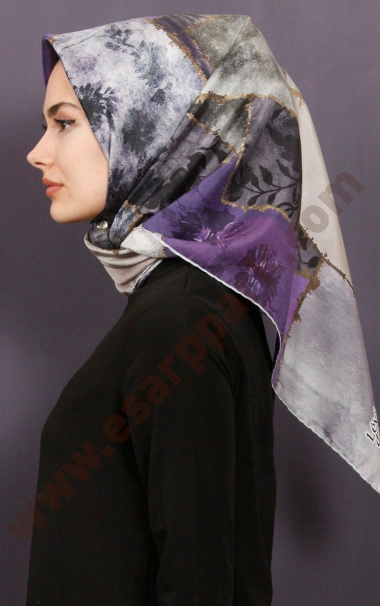 Levidor İpek Eşarp 12674-16