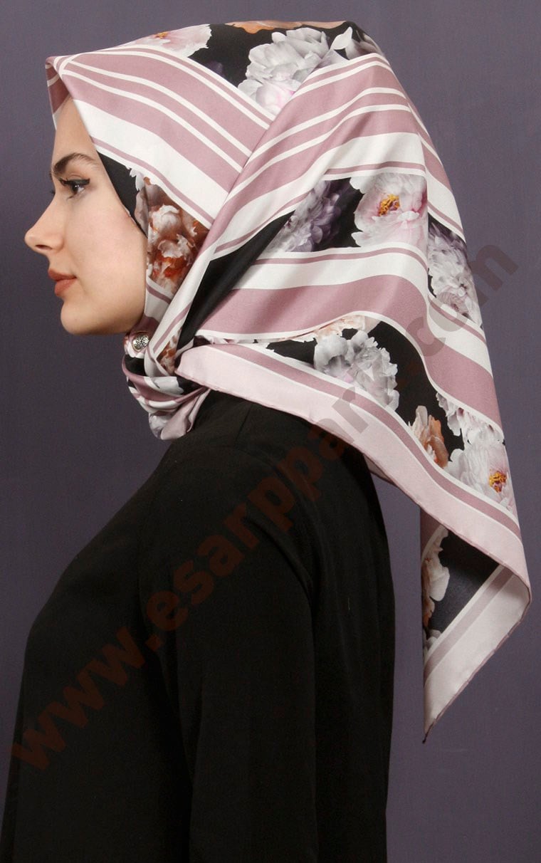 Levidor İpek Eşarp 12674-2