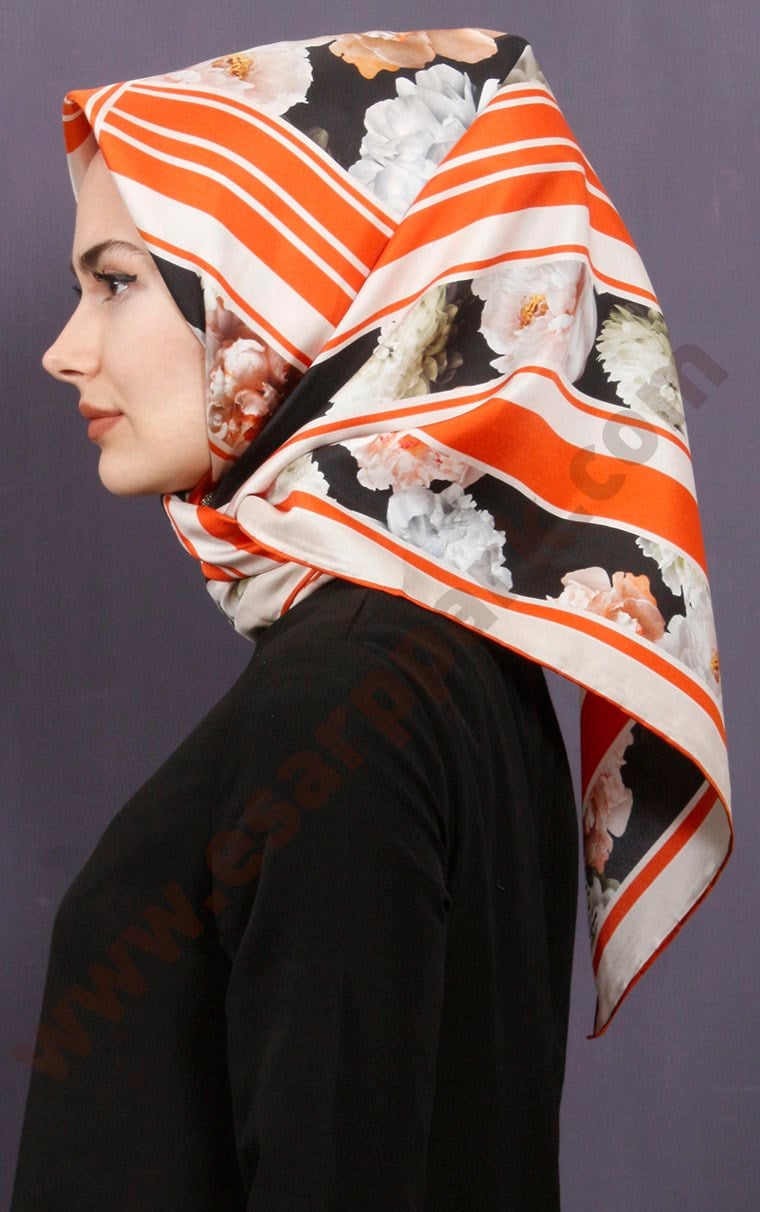 Levidor İpek Eşarp 12674-4