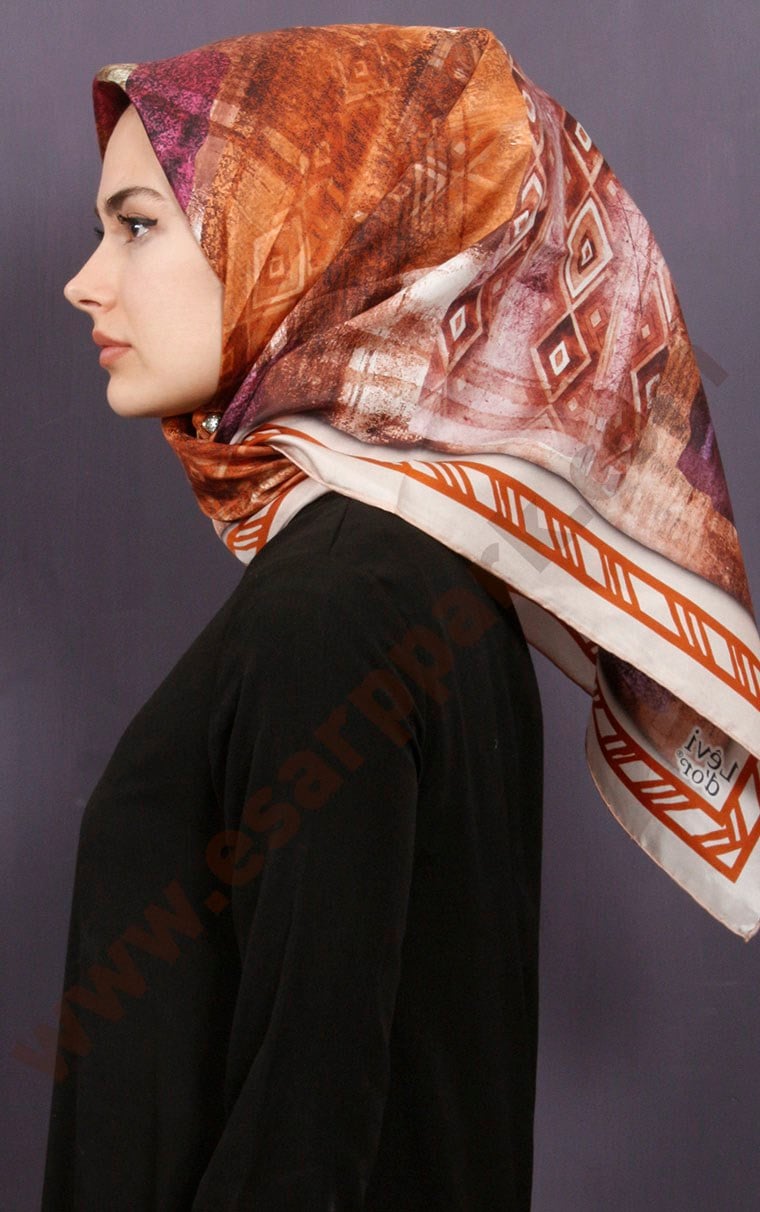 Levidor İpek Eşarp 12674-9