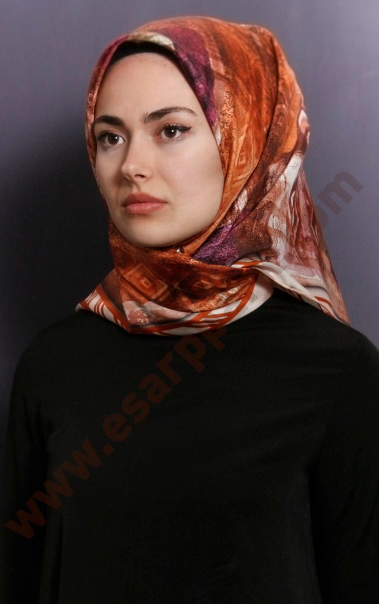 Levidor İpek Eşarp 12674-9