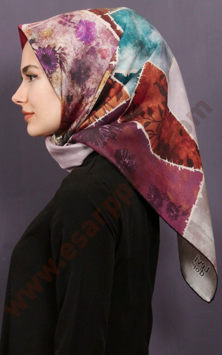 Levidor İpek Eşarp 12675-9