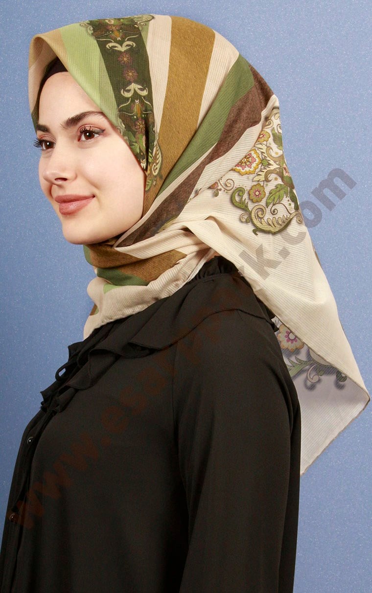 Levidor Organik Pamuk Eşarp 1020-16