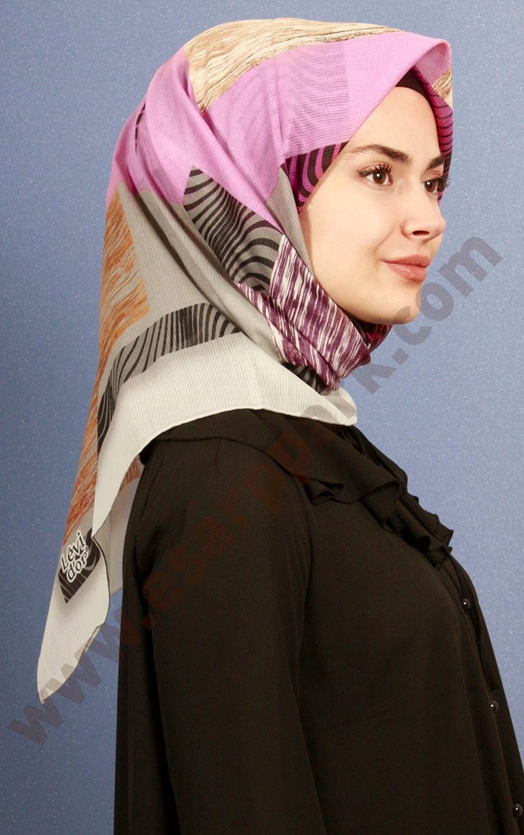 Levidor Organik Pamuk Eşarp 1020-8