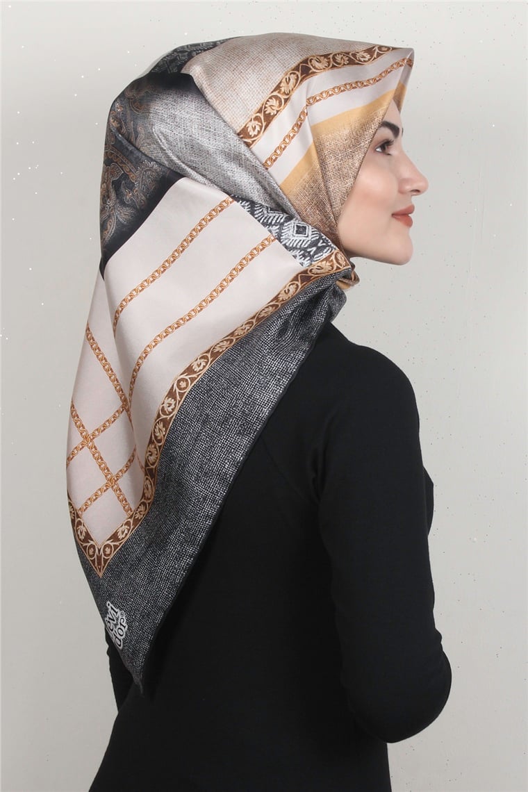 Levidor Twill İpek Eşarp 12560-7