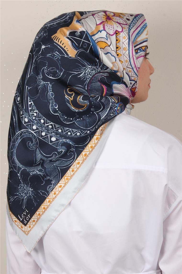 Levidor Twill İpek Eşarp 12677-68