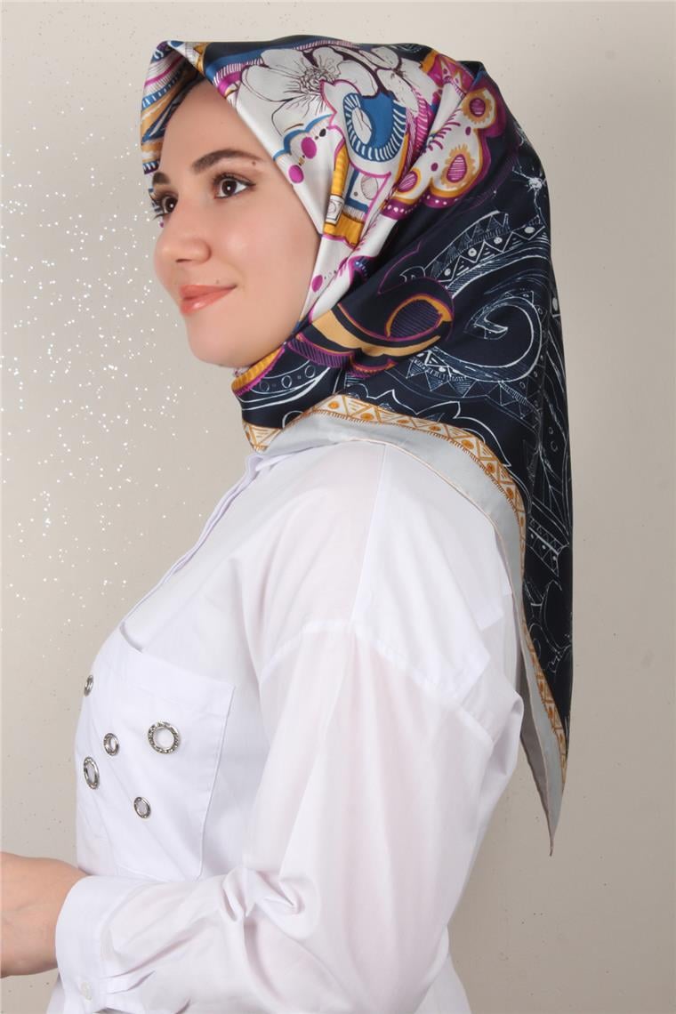 Levidor Twill İpek Eşarp 12677-68