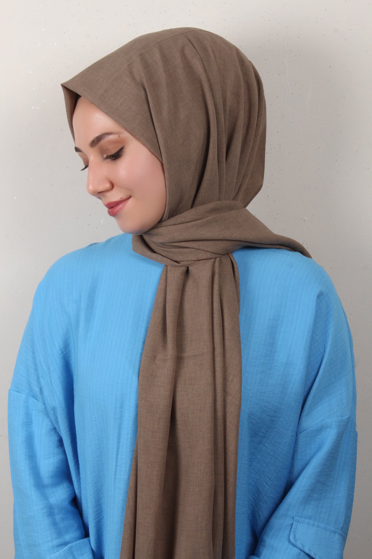 Lidya Şal 2769-10 Sütlü Kahve