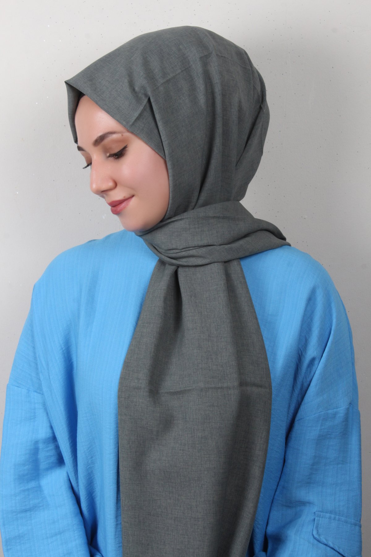 Lidya Şal 2769-7 Mint Yeşili