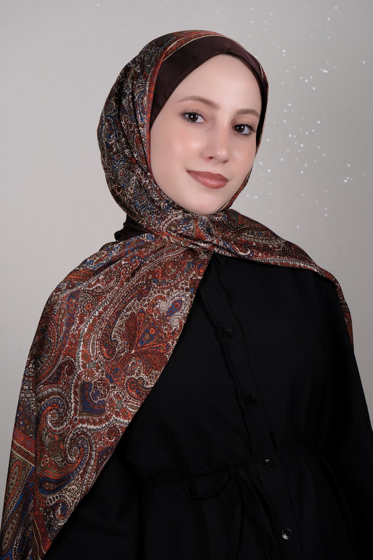 Linda Etnik Desen Şal 1718-24