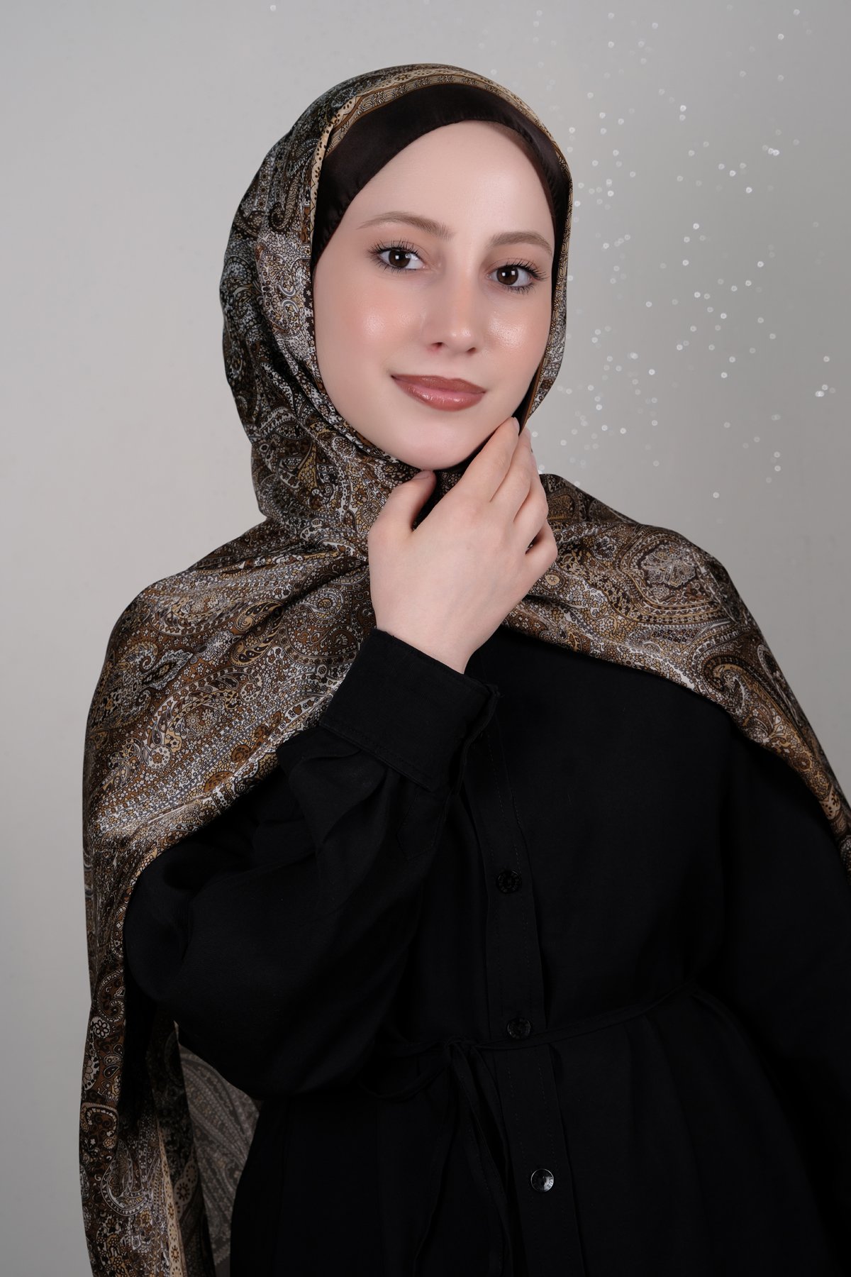 Linda Etnik Desen Şal 1718-27