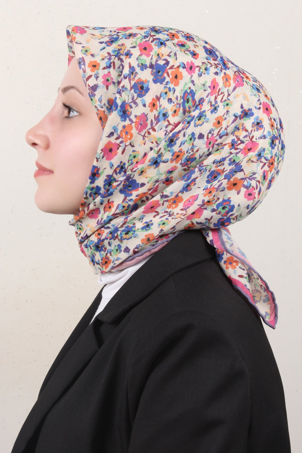 Lo'cella Pamuklu Soft Eşarp 4161-1 Pembe