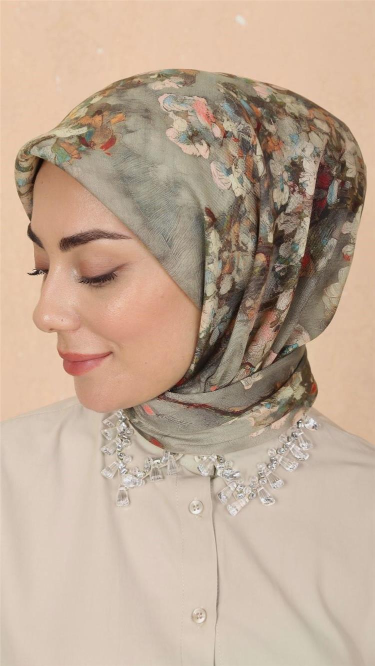 Lo'cella Pamuklu Soft Eşarp 4196-4