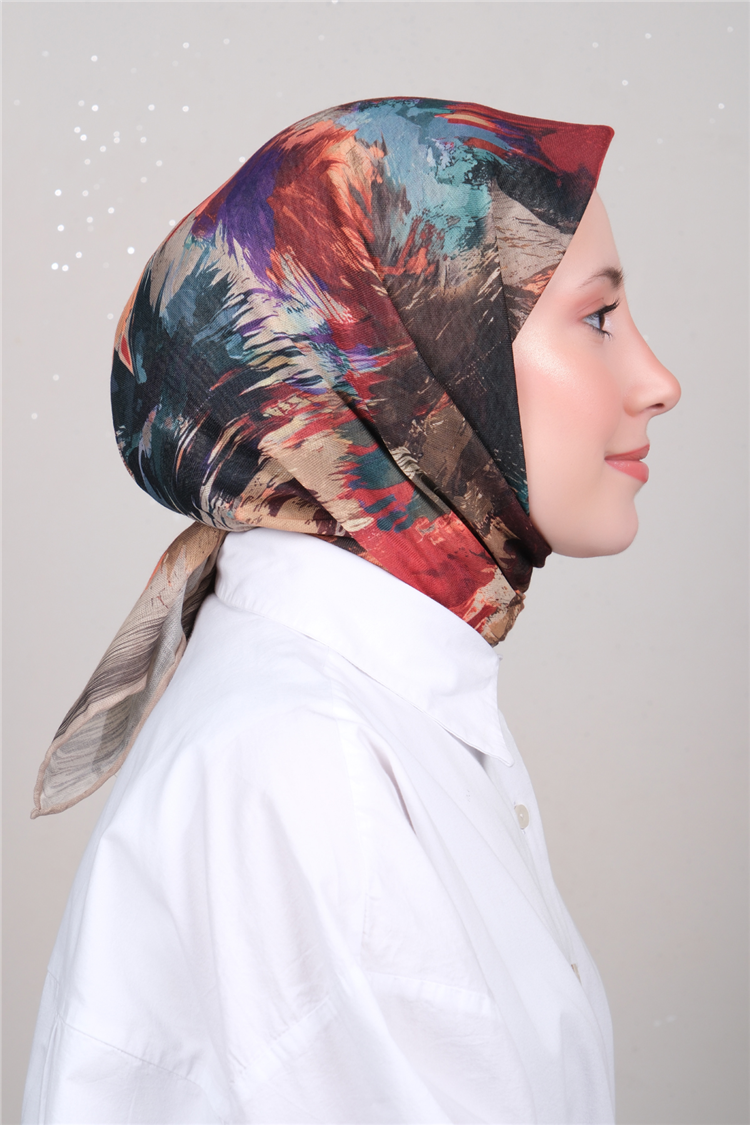 Lo'cella Pamuklu Soft Eşarp 4262-7 