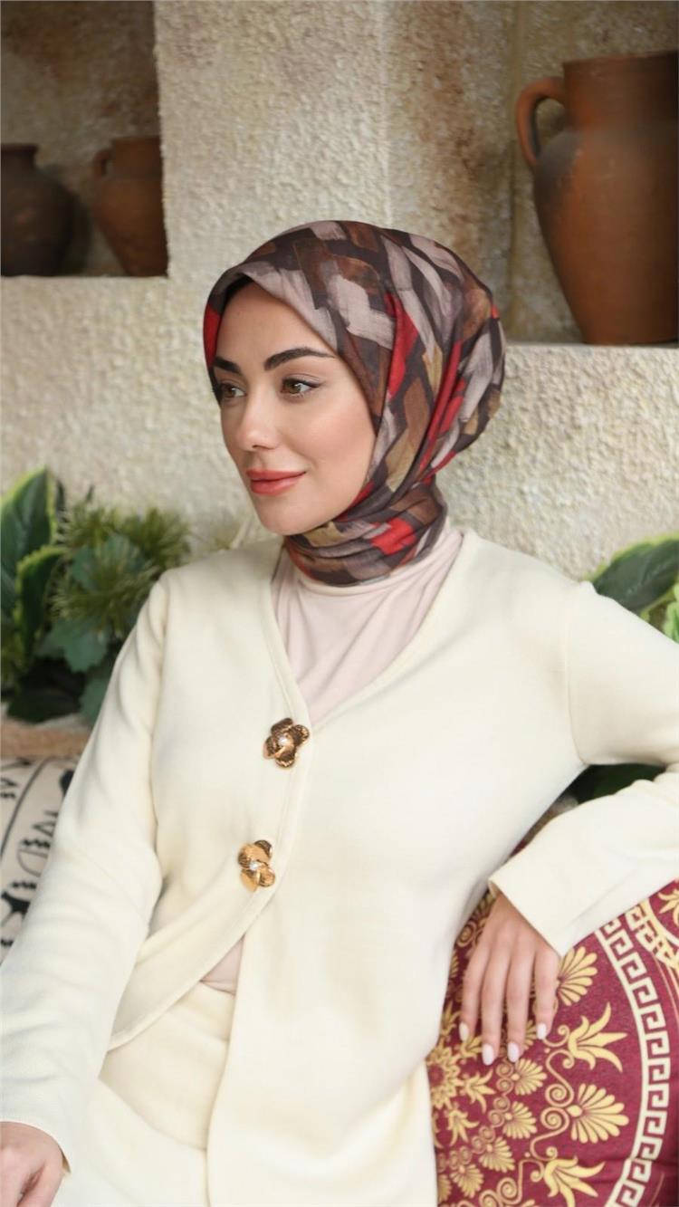 Lo'cella Pamuklu Soft Eşarp 4517-2